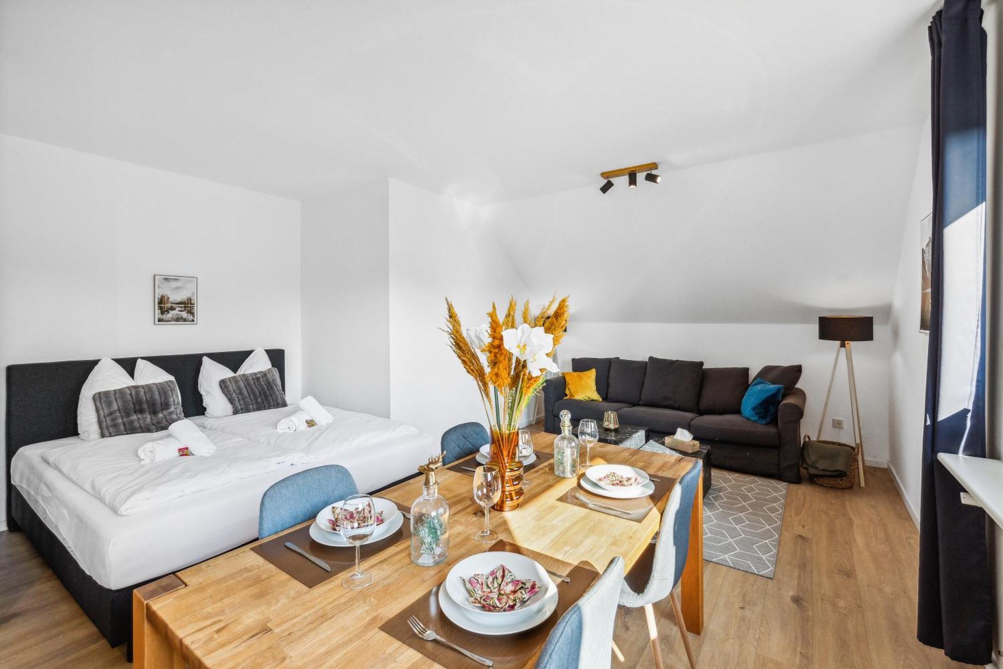Citychalet- 73m2-boxspringbett-neu Renoviert-kueche-sehr Ruhig Appartement Bochum